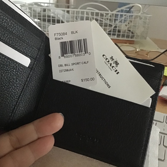 NWT! Coach Men's Wallet - Picture 6 of 6